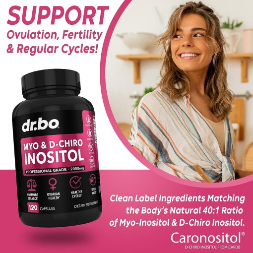 dr.bo Myo & D-Chiro Inositol (2050 mg) - 120 capsules