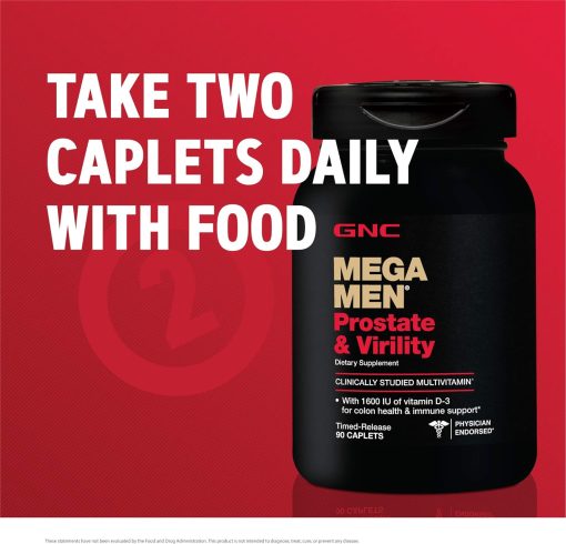 GNC Mega Men Prostate & Virility - 90 caplets
