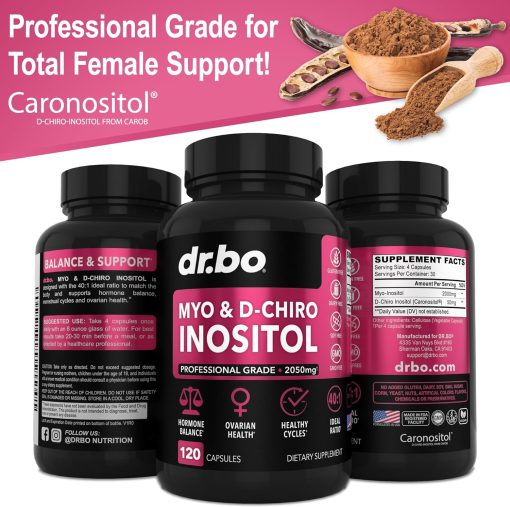 dr.bo Myo & D-Chiro Inositol (2050 mg) - 120 capsules