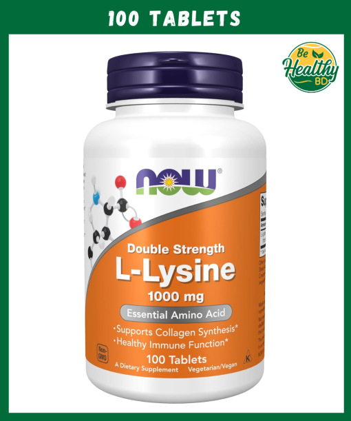 Now L-Lysine (100 mg) - 100 tablets