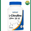Nutricost L-Citrulline (1,000 mg) - 120 capsules
