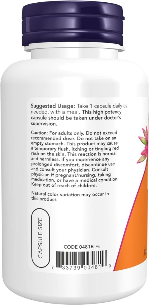 Now Niacin (500 mg) - 100 veg capsules