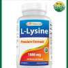 Best Naturals L-Lysine (1,000 mg) - 180 tablets