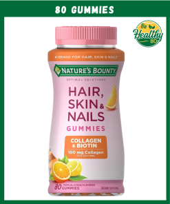 Nature's bounty Hair Skin & Nails Gummies Collagen & Biotin - 80 gummies