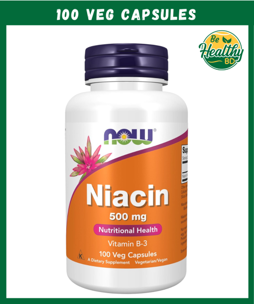 Now Niacin (500 mg) - 100 veg capsules