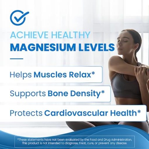 Doctor's Best High Absorption Magnesium Lysinate Glycinate (100 mg) - 240 tablets
