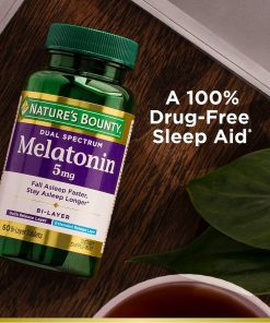 Nature's Bounty Melatonin (5 mg) Dual Spectrum - 60 tablets