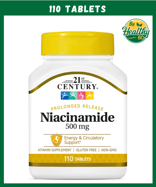21st Century Niacinamide (500 mg) - 110 tablets