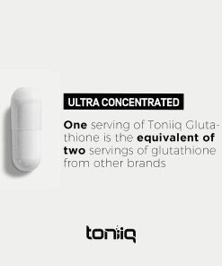 Toniiq Glutathione - 60 capsules