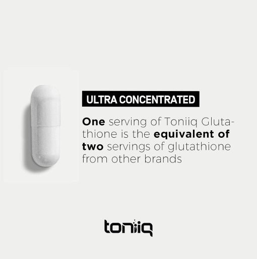 Toniiq Glutathione - 60 capsules