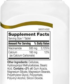 21st Century Niacinamide (500 mg) - 110 tablets