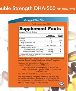 Now Double Strength DHA-500 - 180 softgels
