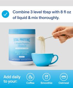 Vital Proteins Collagen Peptides Advanced Unflavoured - 567 gram