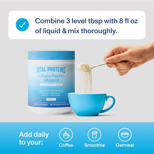 Vital Proteins Collagen Peptides Advanced Unflavoured - 567 gram