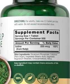Carlyle Sea Kelp Iodine (225 mg) - 300 tablets
