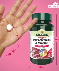 Natures Aid Multi-Vitamins & Minerals - 90 tablets