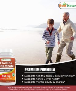 Best Naturals Choline Bitartrate (650 mg) - 180 tablets