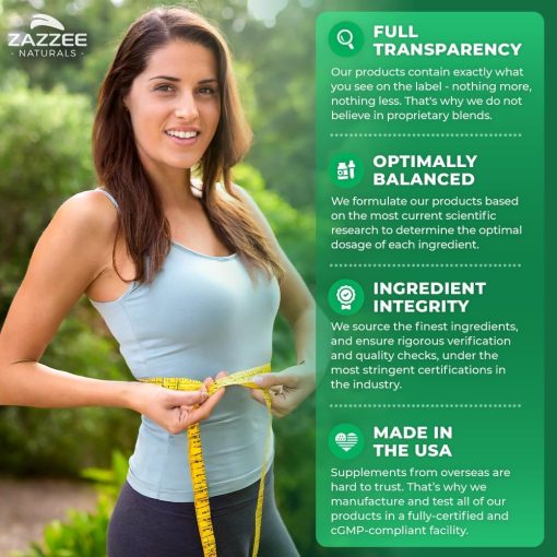 Zazzee Naturals White Kidney Beans 10:1 Extract (1,800 mg) - 200 veggie capsules