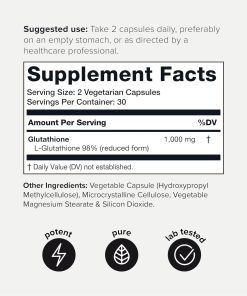 Toniiq Glutathione - 60 capsules