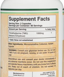 Double Wood TMG (1,000 mg) - 180 capsules