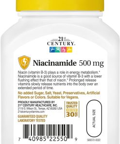 21st Century Niacinamide (500 mg) - 110 tablets