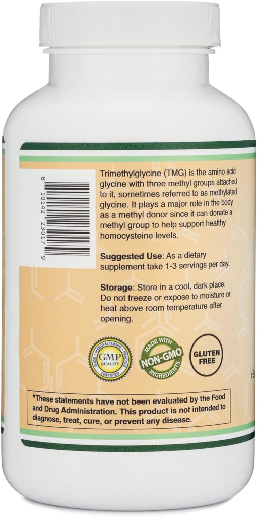 Double Wood TMG (1,000 mg) - 180 capsules