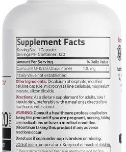 Bronson CoQ10 (100 mg) - 60 vegetarian capsules