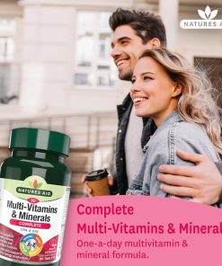 Natures Aid Multi-Vitamins & Minerals - 90 tablets