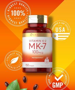 Carlyle Vitamin K2 MK-7 (100 mcg) - 150 softgels