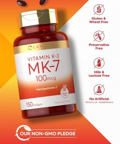 Carlyle Vitamin K2 MK-7 (100 mcg) - 150 softgels