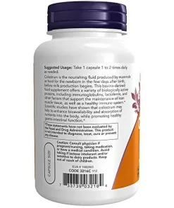 Now Colostrum (500 mg) - 120 veg capsules