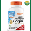 Doctor's Best High Absorption CoQ10 with Bioperine (100 mg) - 60 Softgels