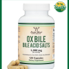 Double Wood Ox Bile Bile Acid Salts (1,000 mg) - 120 capsules