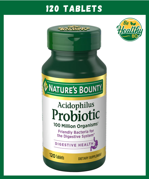 Nature's Bounty Acidophilus Probiotic (100 million) - 120 tablets