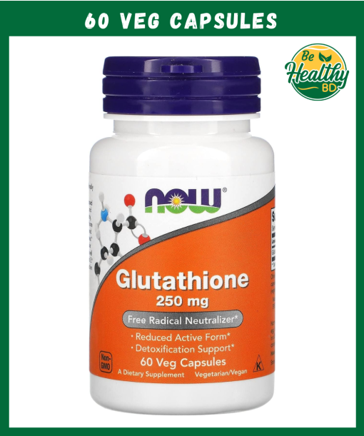 Now Glutathione (250 mg) - 60 veg capsules