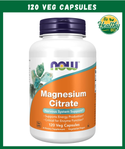 Now Magnesium Citrate - 120 veg capsules