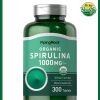 Piping Rock Organic Spirulina (1,000 mg) - 300 tablets