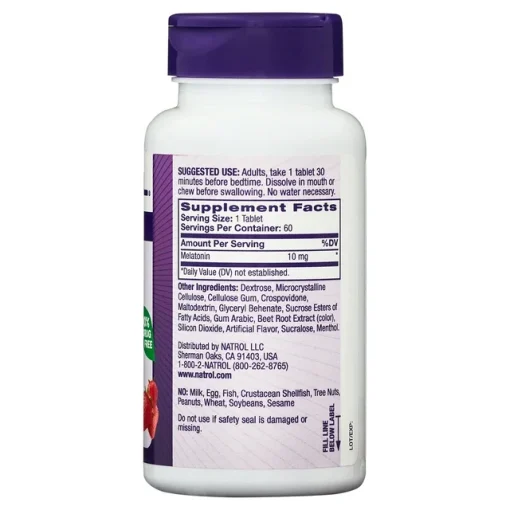 Natrol Melatonin Fast Dissolve (10 mg) - 60 tablets