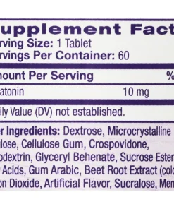Natrol Melatonin Fast Dissolve (10 mg) - 60 tablets