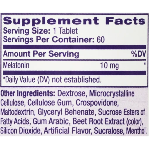 Natrol Melatonin Fast Dissolve (10 mg) - 60 tablets