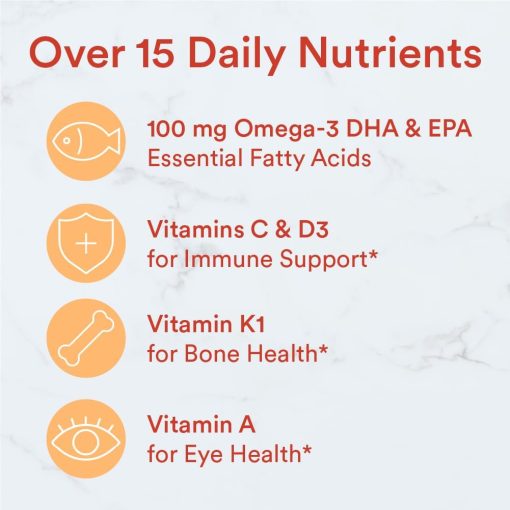 Smarty Pants Kids Multi & Omegas - 120 gummies