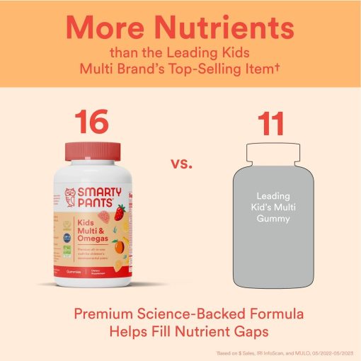 Smarty Pants Kids Multi & Omegas - 120 gummies