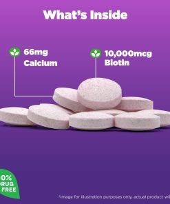 Natrol Biotin Beauty (10,000 mcg) - 100 tablets