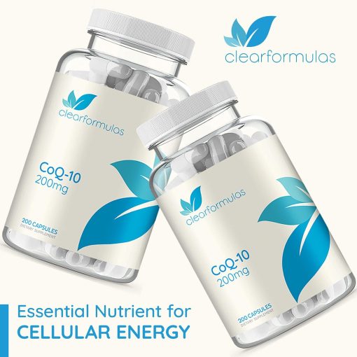 Clear Formulas CoQ-10 (200 mg) - 200 capsules
