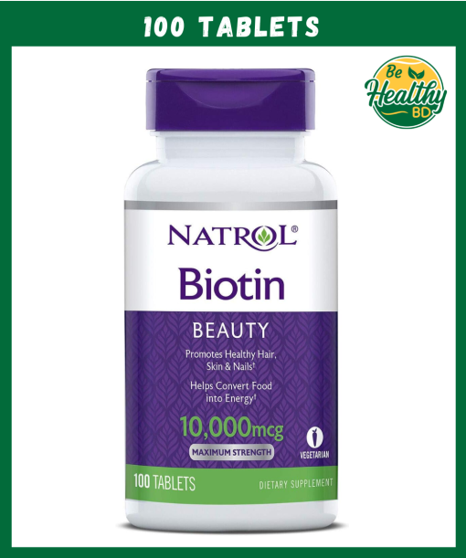Natrol Biotin Beauty (10,000 mcg) - 100 tablets