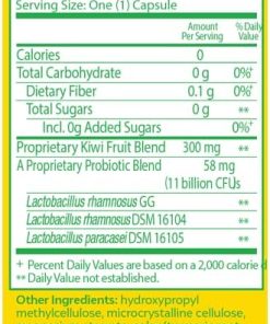 Culturelle Advanced Regularity Probiotic + Prebiotic Fiber - 30 vegetarian capsules