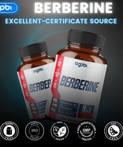 Agobi Berberine (12,800 mg) - 60 vegan capsules