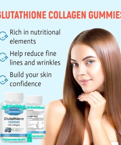 Zetelixia Glutathione (1,000 mg) with Collagen - 60 blueberry gummies