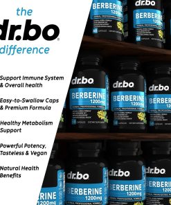 dr.bo Berberine (1,200 mg) - 60 capsules