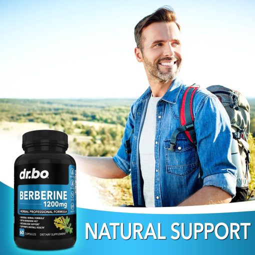 dr.bo Berberine (1,200 mg) - 60 capsules